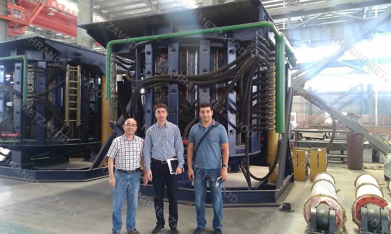 Meeting with Induction Furnace manufacturer